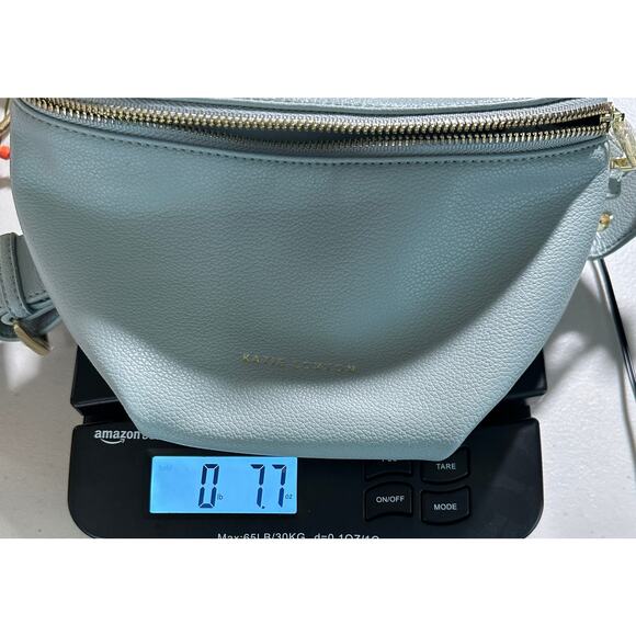 Katie Loxton Pale Blue Crossbody Bag Adjustable Strap Faux Leather - Picture 4 of 11